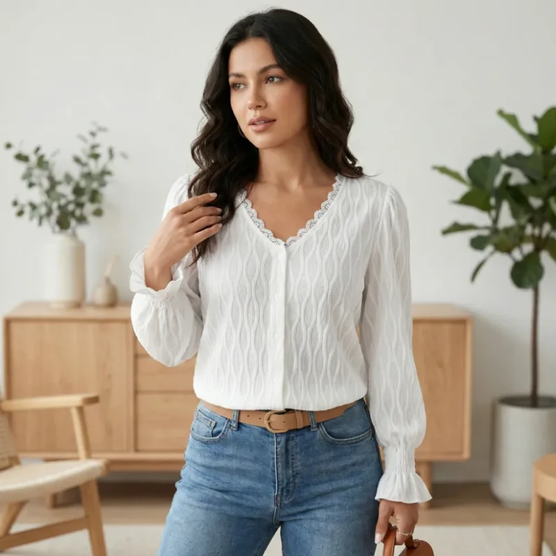 Veronica | V-Neck Top