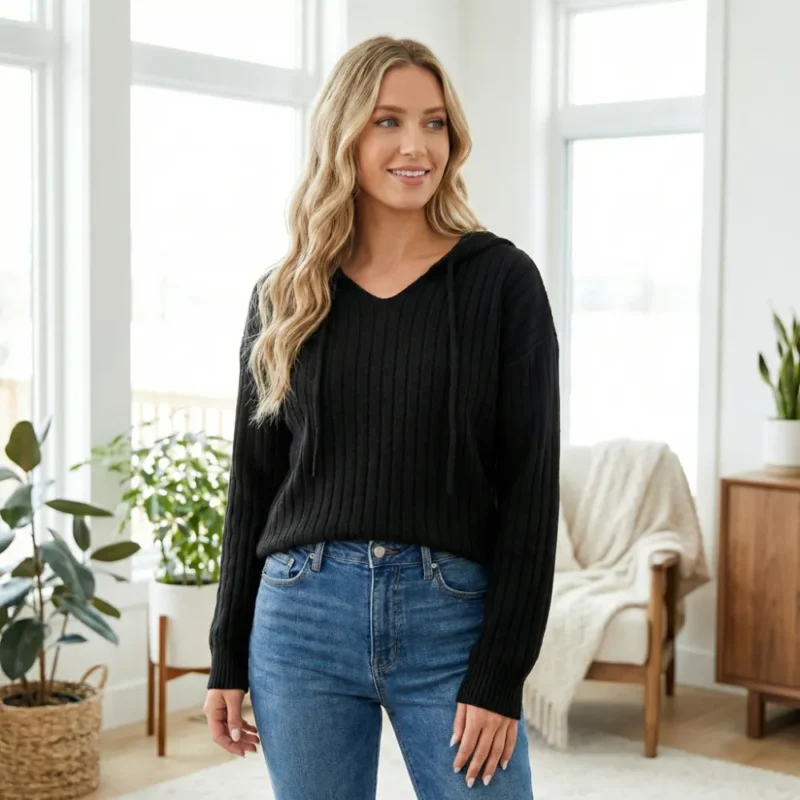 Maggie | Simple Cotton Top With Sleeves