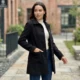 Samira | Long-sleeve Wool Coat
